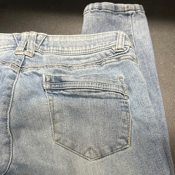 A111.   Democracy Light Blue Skinny Jeans with ab technology size 6 - Picture 2 of 11